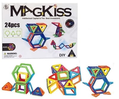 MAGKISS 24 delig - magnetisch constructie speelgoed