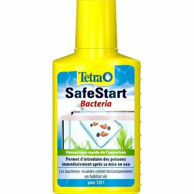 Tetra SafeStart - TETRA - Bacteriële inoculatie voor aquaria - Maakt een snellere introductie van vissen mogelijk - 100 ml