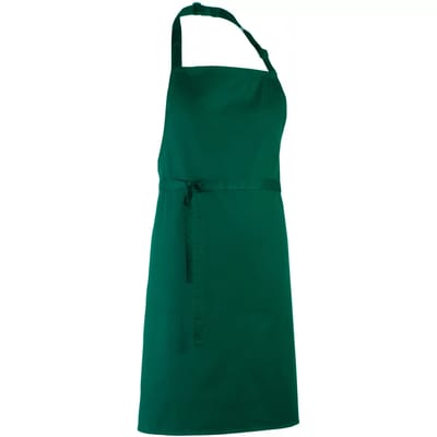 Schort/Tuniek/Werkblouse Unisex One Size Premier Bottle Green 65% Polyester, 35% Katoen