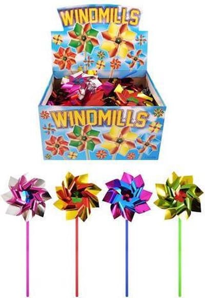 Uitdeelcadeautjes - Windmolens 37 Cm in Display (36 stuks)
