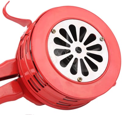 Allecto - Handslingersirene - Noodalarmsirene - Draagbaar en handbediend - Rood - Zelfbescherming - 120db alarm voor thuisgebruik - Geschikt voor f...