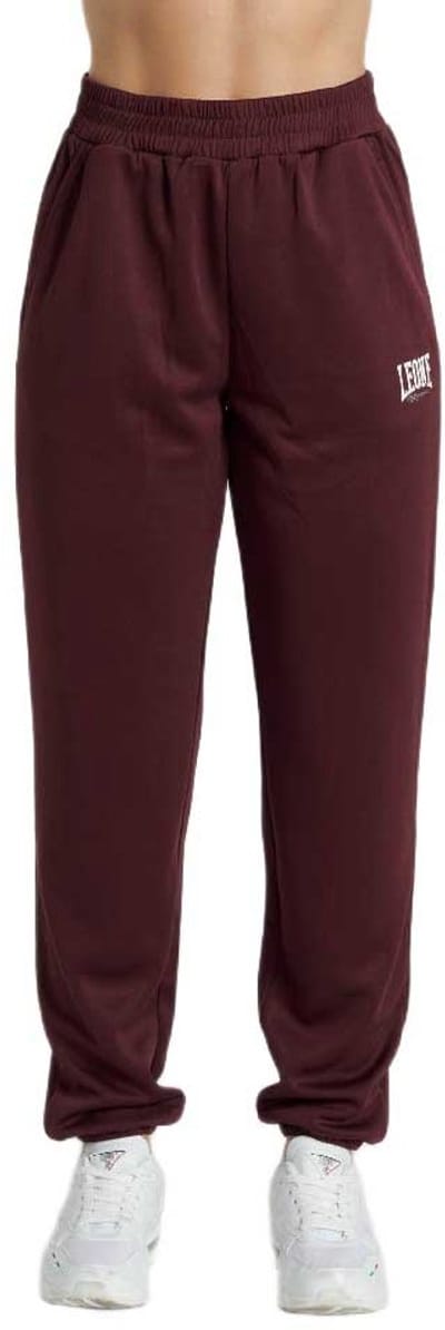 Leone1947 Logo Broek Paars L Vrouw