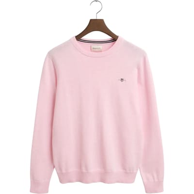 Ronde hals katoen pullover Gant Classic