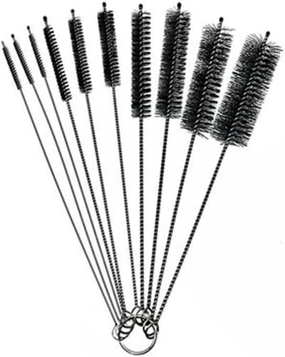 Herbruikbare Rietjes Schoonmaakborstels - Set van 10 Stuks voor Flessen en Glazen, Perfect voor Rietjes en Drinkaccessoires
