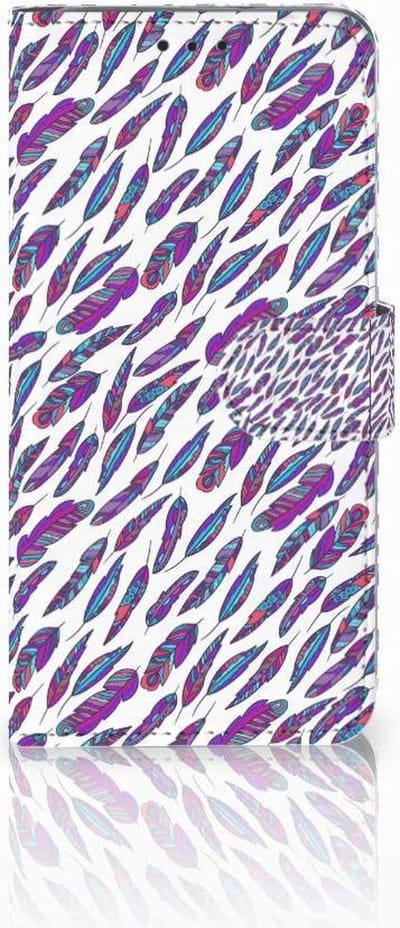 Samsung Galaxy S10 Plus Telefoon Hoesje Feathers Color