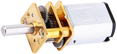 Mini DC Motor - Gear Motor - Modelbouw - Volledig Metalen Versnellingsbak - 6V 300 RPM