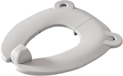 Kindertoiletbril - Zindelijkheidstrainer - Zindelijkheidstraining - Antislip dierenvorm - 35 x 29 cm - Blauw