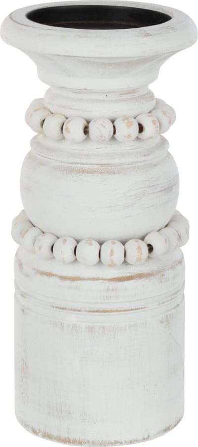 J-Line kaarshouder Pila - metaal - wit - large