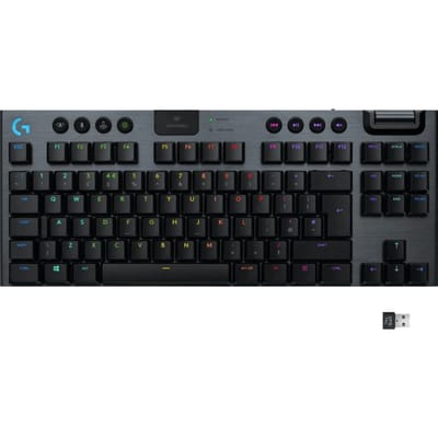 Logitech G915 TKL - Mechanisch Gaming Keyboard - Draadloos - GL Tactile - QWERTY (ISO) - Zwart