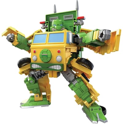 Hasbro Transformers x Teenage Mutant Ninja Turtles Action Figure Party Wallop 18 cm Action Figuur