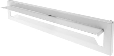 Postbrieven voor deuren - hekken - wit staal - 364 x 71 mm