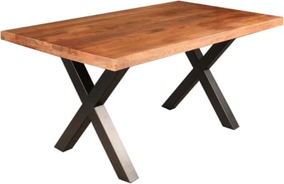 Eettafel Zeno - Eetkamertafel Hout - Gezellige diners - Duurzaam Mangohout - 180x90x76cm - Bruin