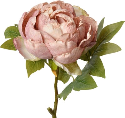 Clayre & Eef Kunstbloem Roos 48 cm Roze Kunststof