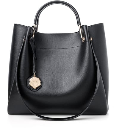 Asir - Tote-tas - Zwart - 32 x 14 x 28 cm