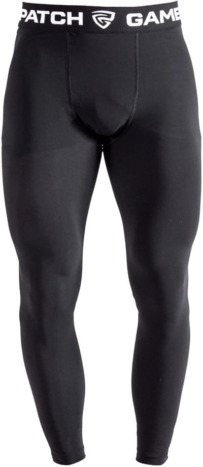 GAMEPATCH | Compression pants | Zwart | Maat M | Basketball | Handball | Urban Sports