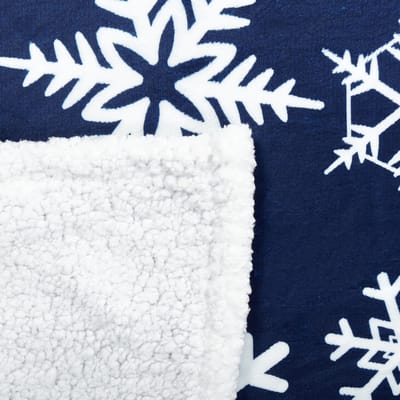 ANISE - Bedsprei - Donkerblauw - 150 x 200 cm - Stof