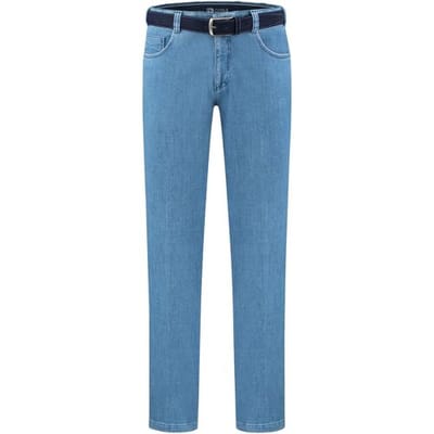 Com4 Jeans Swing Front Denim Licht Blauw / male