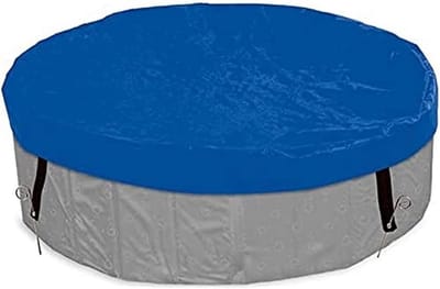 Solvix hondenzwembad - Doggy Pool Beschermhoes - Blauw - Voor Diameter 160 cm - Stevige Constructie - Voor Honden