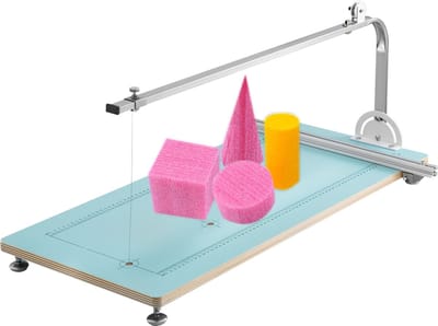 VEVOR Piepschuimsnijders Schuimsnijder Hot Wire Foam Snijmachine Parel Katoen Verstelbare Hoek Legering Eenvoudige Bediening