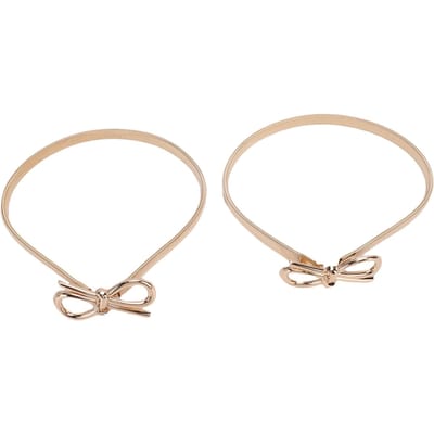 4 pièces Attaches de rideaux Alliage d'aluminium Design à ressort Retenues de rideaux Liens Style Moderne Doré pour Bureau Chambre Salon beige