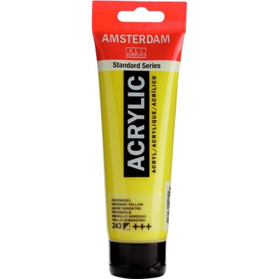 Amsterdam Standard Series Acrylverf Tube 120 ml Groengeel 243
