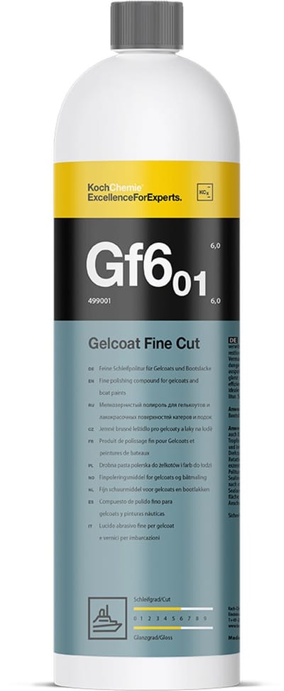 Koch Chemie Gelcoat Fine Cut 1 liter - Fijn polijstpasta
