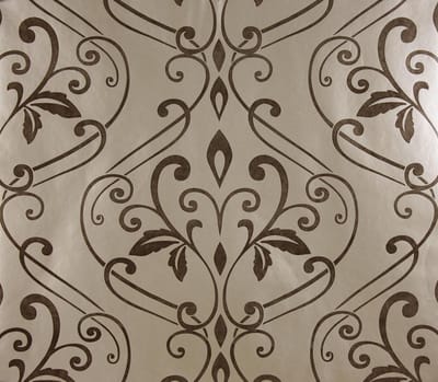 Dutch Wallcoverings Vliesbehang damast - goud/bruin
