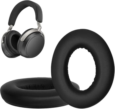 kwmobile 2x oorkussens geschikt voor Sennheiser HDB 630 - Earpads voor koptelefoon in zwart