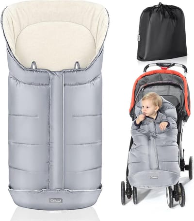 Universele Voetenzak voor Kinderwagen - Warme Wintervoetenzak voor Buggy en Wandelwagen