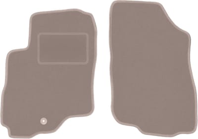 Beige voormatten voor: Mitsubishi Outlander I SUV (2001-2006)