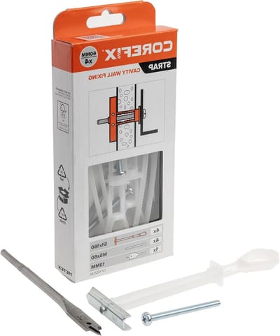 Muurbevestiging Ankers - Hollewandpluggen Tuimelanker - Zware Lasten Bevestigen - Verstelbare Diepte - M5x60mm Set van 4