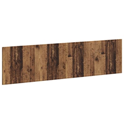 vidaXL - Wandgemonteerd - Hoofdbord - EDE - Oud - hout - Bewerkt - hout