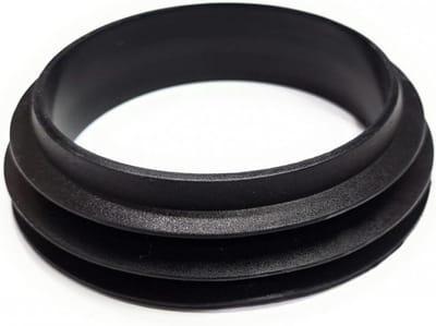 Lippakking voor WC-moffen T-112/110 | Zwarte Rubber Afdichting 110mm