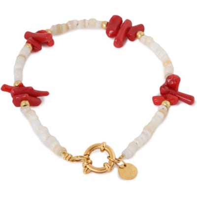 Label Kiki Coral crush bracelet