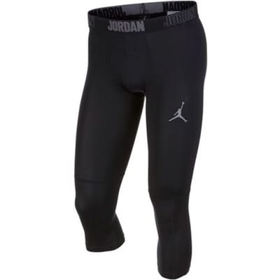 Jordan Dri-Fit 23 Alpha 3/4 Trainings Gym Broek Heren Onderstukken Zwart 892246-010 S black