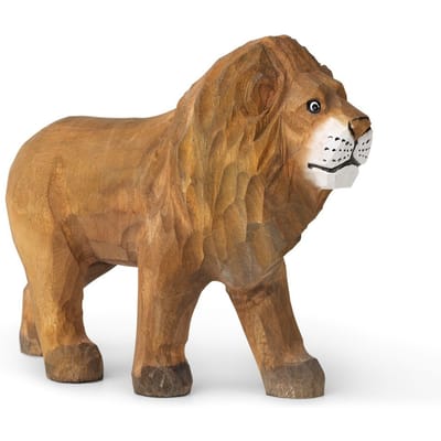 Ferm Living Animal Houten Dieren - leeuw