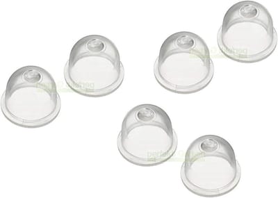 Carburateur Primer Pompen - Brandstofpompen Set - Apparaten Starten - Universele Pasvorm - 6 Stuks - Transparant