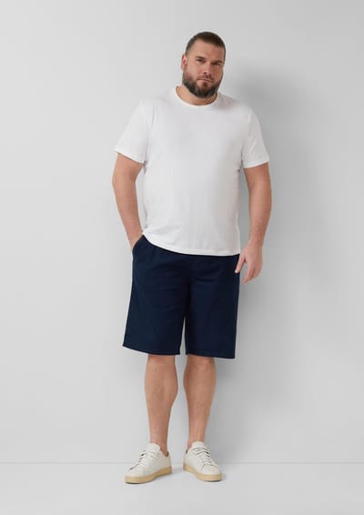 Bermuda relaxed fit met ceintuurlussen s.Oliver Detroit