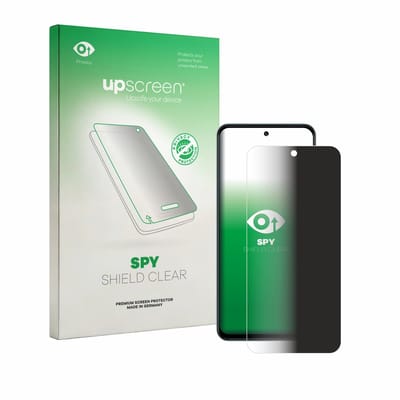 upscreen - privacy screenprotector voor Vivo Y6 - Folie Beschermfolie Blauwlichtfilter