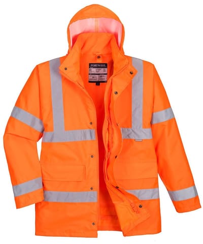Portwest Hi-Vis 4-in-1 Verkeersjack S468 - Oranje - S