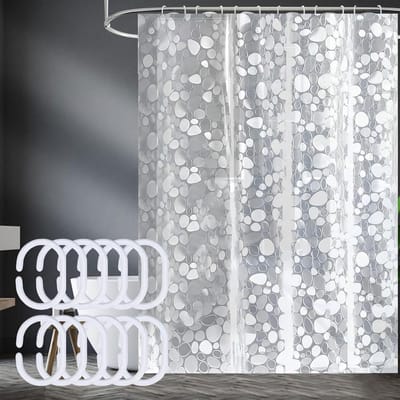 Mildew Bestendige Douchegordijn 180 x 200 cm, Waterdicht en Ondersteunt Badkamer Decoratie en Privacy