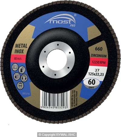 Most Lamellenschijf Pro Zirkonium 660 - Maat: Korrel 40