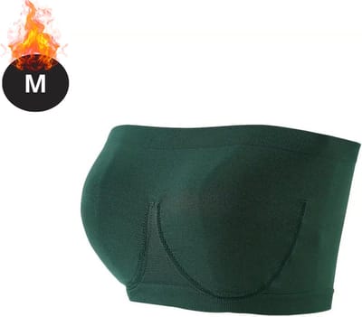 Bovista BH Zonder Beugel - Zonder Bandjes - Push-up Bh's - Comfort Beha - Comfortabel - Sterk - Yoga - Dames - Groen - Maat M