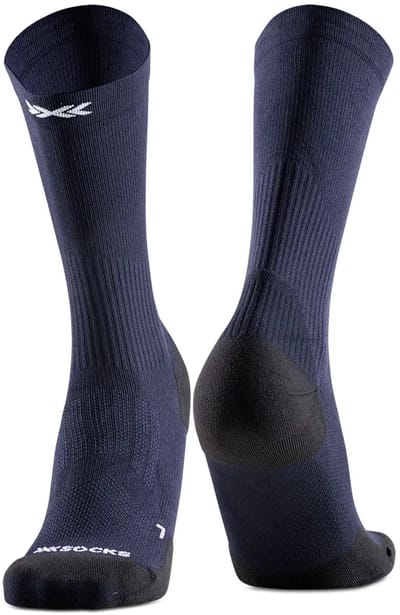 X-Socks Core Sport Light Crew Compressiesokken Zwart/Wit 39-41