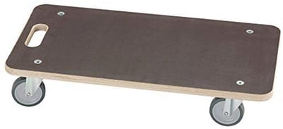Transportroller Cargo - 575 mm x 290 mm - 200 kg Draagkracht - Rubber Wielen - Waterafstotend