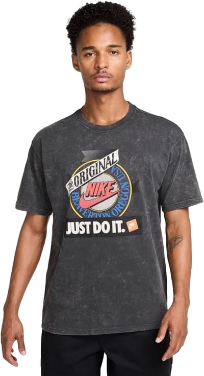 Nike sportswear m90 t-shirt in de kleur grijs.