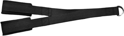 Tricep Touw - Kabel Accessoire - Kracht Training - Hoge Compatibiliteit - 75 cm Lengte - Zwart