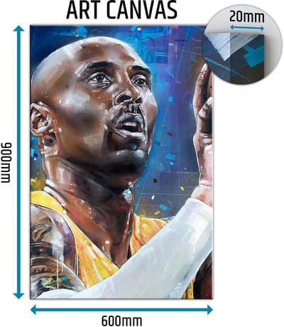 Kobe Bryant 02 canvas 60x90 cm