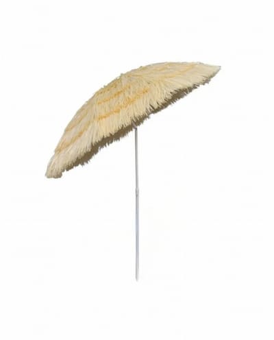 BIXc®- Strandparasol, parasol, kantelbaar, Hawaii style, achtertuin, zomer, strand, 187 cm.