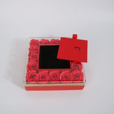 La Roselle Amsterdam Sieradendoos met rode rozen – inclusief Geschenkdoos